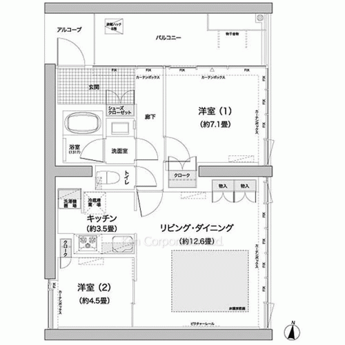 Property Blueprint /rent/tokyoapartment/search/results/170632/2013031167.html