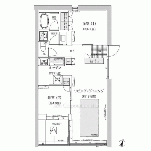 Property Blueprint /rent/tokyoapartment/search/results/170632/2013031188.html