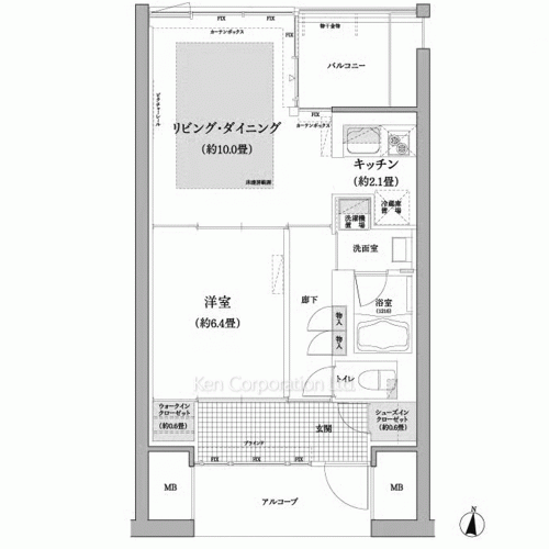 Property Blueprint /rent/tokyoapartment/search/results/170632/2013031205.html