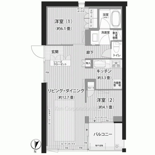 Property Blueprint /rent/tokyoapartment/search/results/170632/2013031256.html