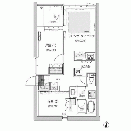 Property Blueprint /rent/tokyoapartment/search/results/170632/2013031284.html