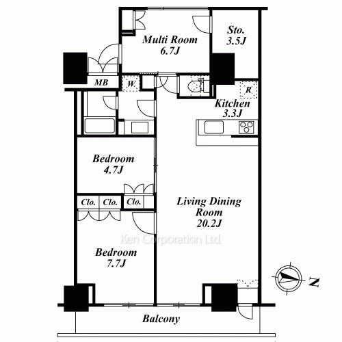 Property Blueprint /rent/tokyoapartment/search/results/137355/2013040625.html