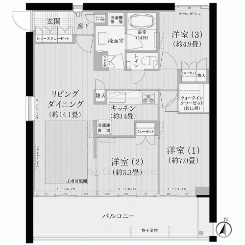 Property Blueprint /rent/tokyoapartment/search/results/170632/2013050688.html