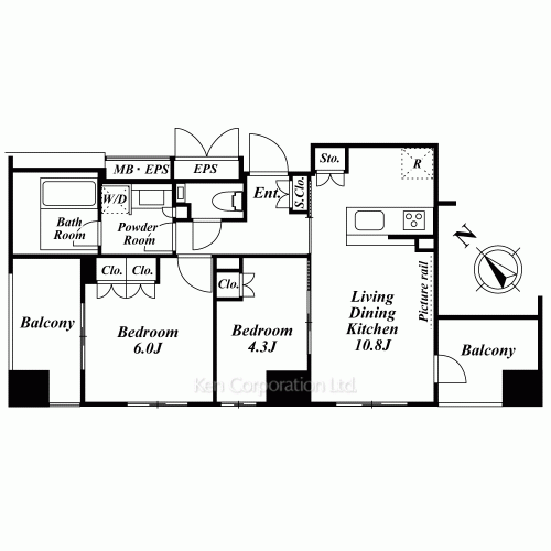 Property Blueprint /rent/tokyoapartment/search/results/171904/2013060658.html