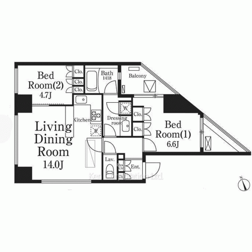 Property Blueprint /rent/tokyoapartment/search/results/165692/2013060853.html