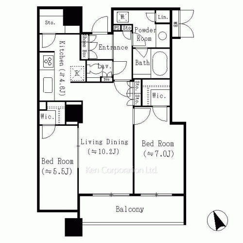 Property Blueprint /rent/tokyoapartment/search/results/172027/2013070876.html