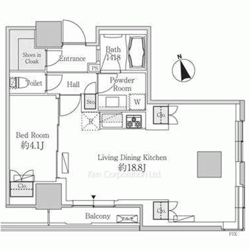 Property Blueprint /rent/tokyoapartment/search/results/165295/2013070910.html