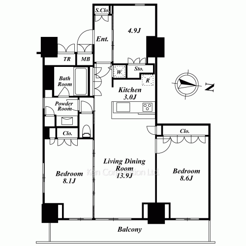 Property Blueprint /rent/tokyoapartment/search/results/137355/2013080591.html
