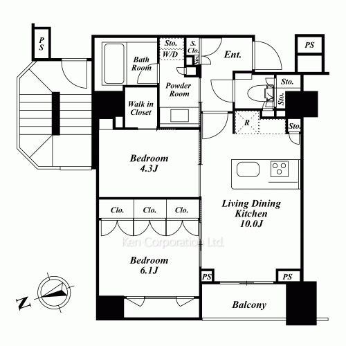Property Blueprint /rent/tokyoapartment/search/results/172663/2013090856.html