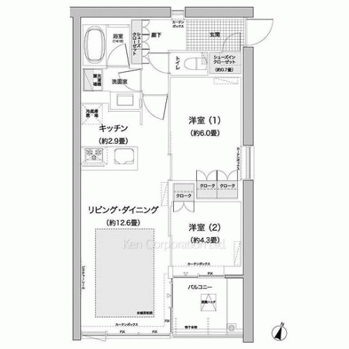 Property Blueprint /rent/tokyoapartment/search/results/170632/2013100064.html