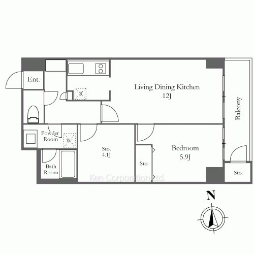 Property Blueprint /rent/tokyoapartment/search/results/156089/2013100109.html