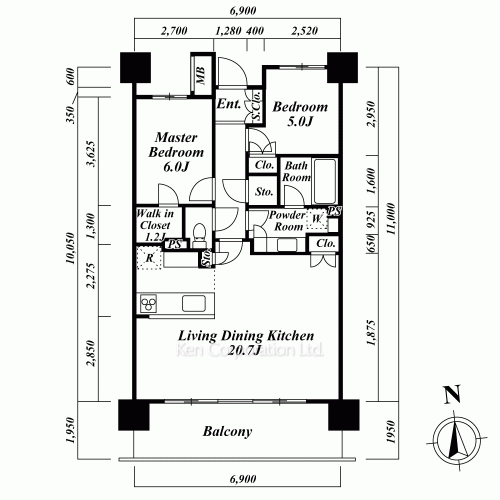Property Blueprint /rent/tokyoapartment/search/results/172392/2013100525.html