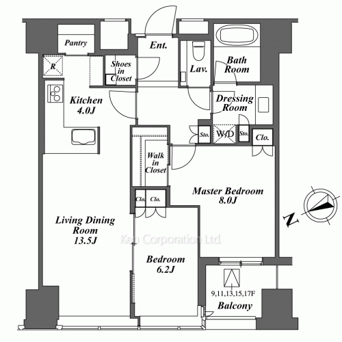 Property Blueprint /rent/tokyoapartment/search/results/163507/2013100952.html