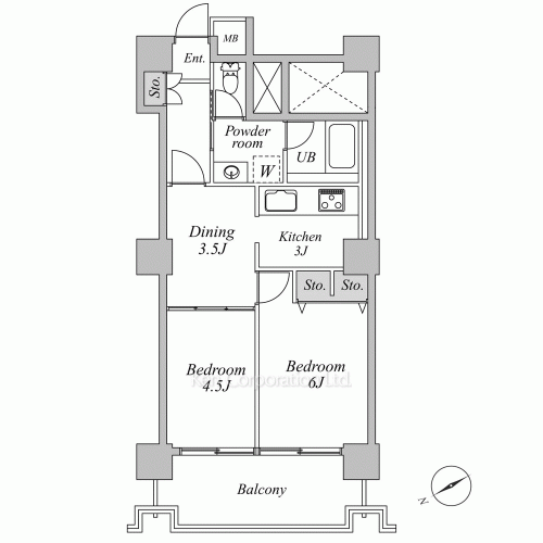Property Blueprint /rent/tokyoapartment/search/results/133817/2013101187.html
