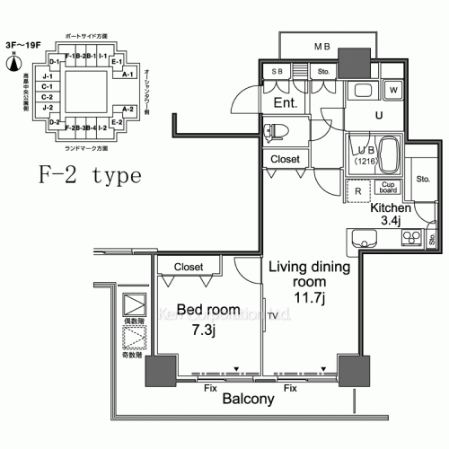Property Blueprint /rent/yokohamaapartment/search/results/157911/2013101254.html