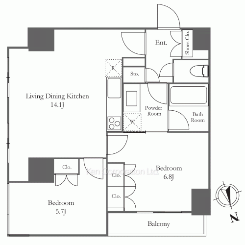 Property Blueprint /rent/tokyoapartment/search/results/165295/2013120177.html