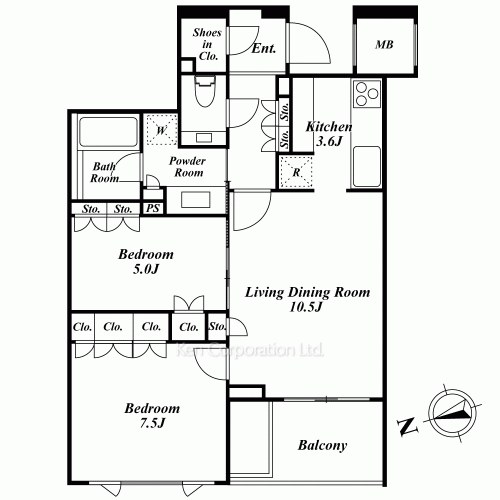 Property Blueprint /rent/tokyoapartment/search/results/174118/2014040241.html