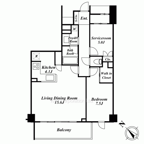 Property Blueprint /rent/tokyoapartment/search/results/168888/2014040453.html
