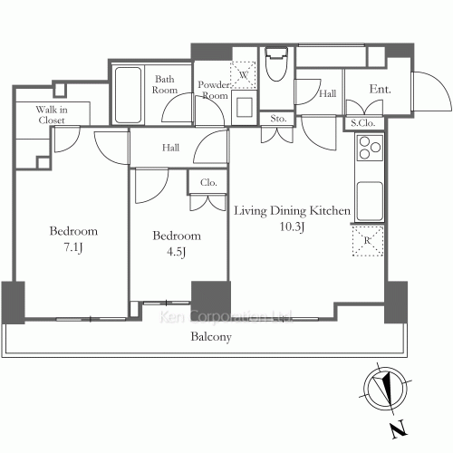 Property Blueprint /rent/tokyoapartment/search/results/165295/2014040670.html