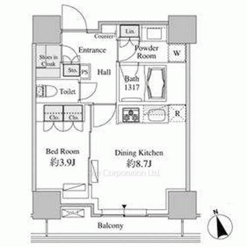 Property Blueprint /rent/tokyoapartment/search/results/165295/2014060542.html