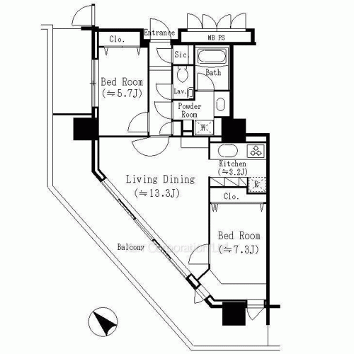 Property Blueprint /rent/tokyoapartment/search/results/157218/2014070360.html