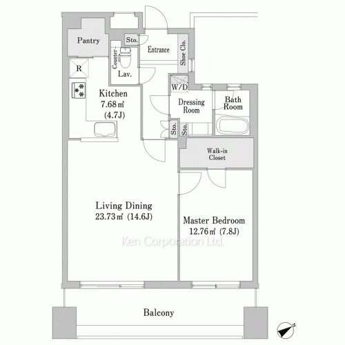 Property Blueprint /rent/tokyoapartment/search/results/122086/2014070885.html