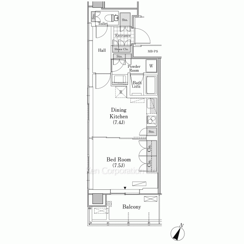 Property Blueprint /rent/tokyoapartment/search/results/176658/2014120172.html