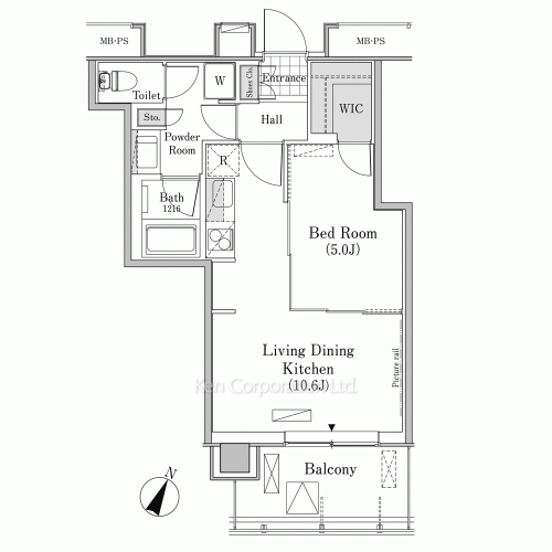 Property Blueprint /rent/tokyoapartment/search/results/176658/2014120177.html