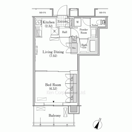 Property Blueprint /rent/tokyoapartment/search/results/176658/2014120227.html