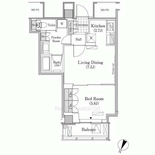 Property Blueprint /rent/tokyoapartment/search/results/176658/2014120233.html