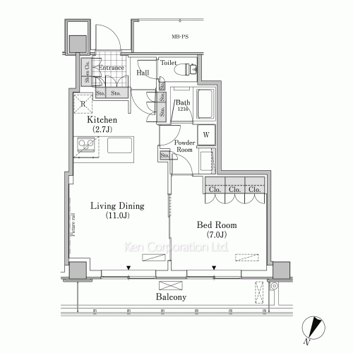 Property Blueprint /rent/tokyoapartment/search/results/176658/2014120246.html