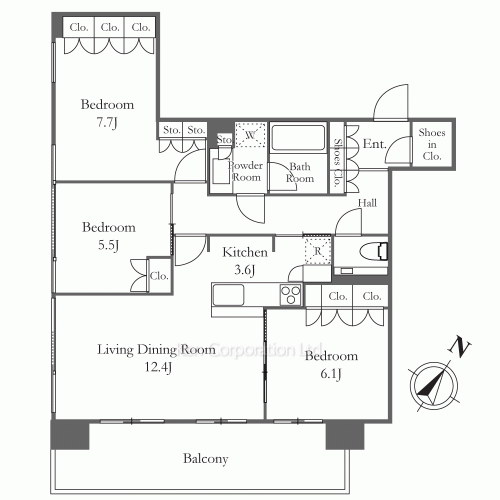 Property Blueprint /rent/tokyoapartment/search/results/176658/2014120310.html