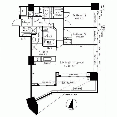 Property Blueprint /rent/tokyoapartment/search/results/175864/2014120880.html