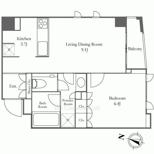 Property Blueprint /rent/tokyoapartment/search/results/179801/2015090937.html