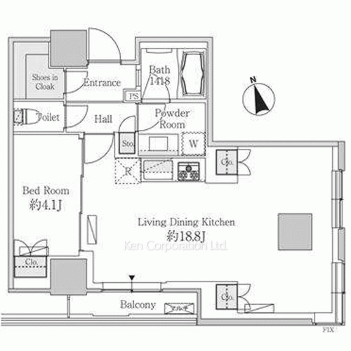 Property Blueprint /rent/tokyoapartment/search/results/165295/2015110404.html