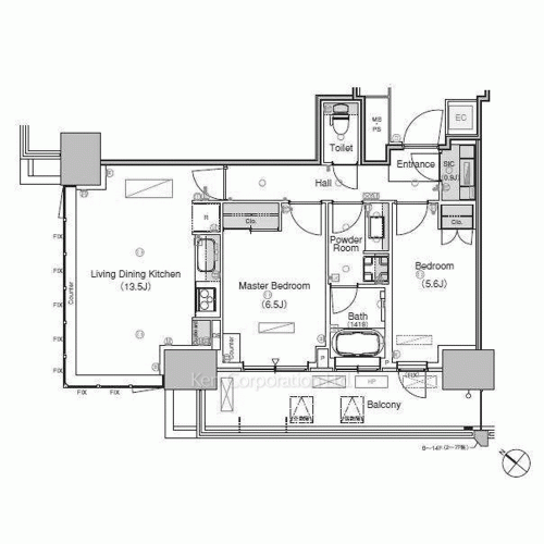 Property Blueprint /rent/tokyoapartment/search/results/180383/2015120045.html