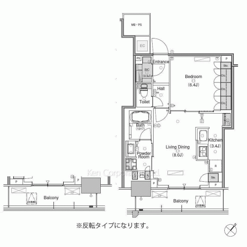 Property Blueprint /rent/tokyoapartment/search/results/180383/2015120243.html
