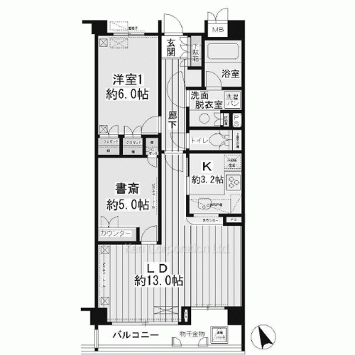 Property Blueprint /rent/tokyoapartment/search/results/180383/2015120284.html