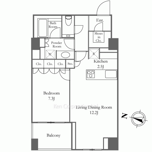 Property Blueprint /rent/tokyoapartment/search/results/180980/2016020089.html