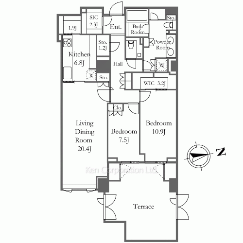 Property Blueprint /rent/tokyoapartment/search/results/166620/2016030212.html
