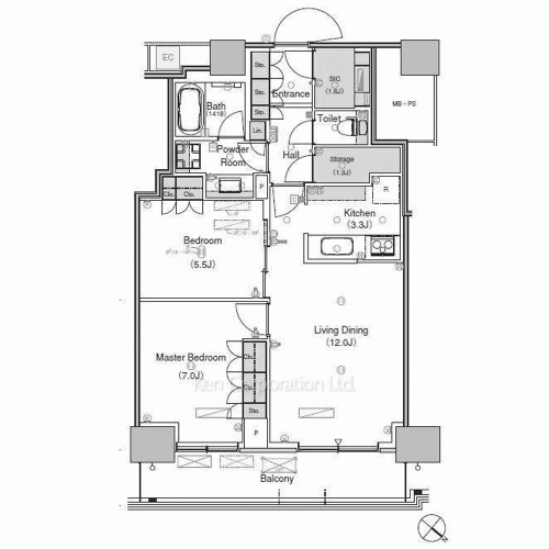 Property Blueprint /rent/tokyoapartment/search/results/180383/2016031015.html