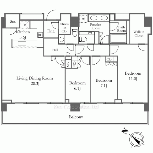 Property Blueprint /rent/tokyoapartment/search/results/170987/2016031151.html