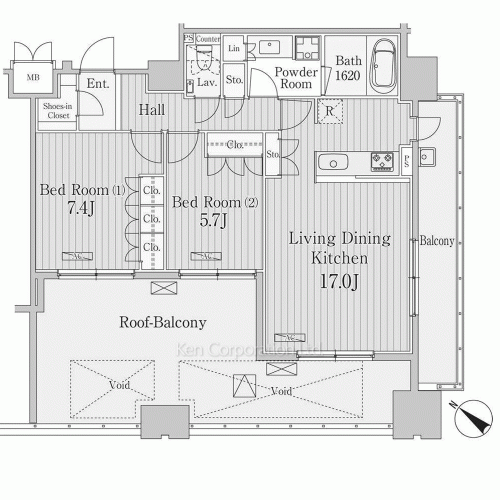 Property Blueprint /rent/tokyoapartment/search/results/181934/2016040606.html