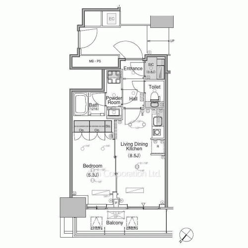 Property Blueprint /rent/tokyoapartment/search/results/180383/2016040638.html