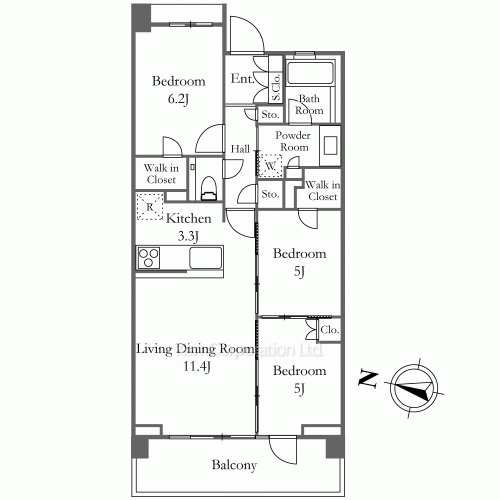 Property Blueprint /rent/tokyoapartment/search/results/182009/2016040853.html