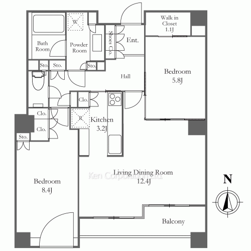 Property Blueprint /rent/tokyoapartment/search/results/115658/2016060031.html