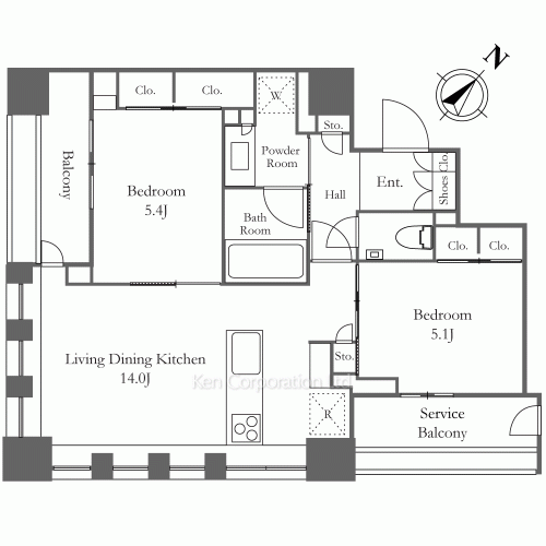 Property Blueprint /rent/tokyoapartment/search/results/182432/2016060060.html