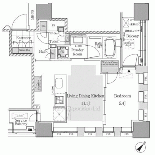 Property Blueprint /rent/tokyoapartment/search/results/182432/2016060068.html