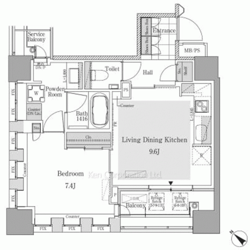 Property Blueprint /rent/tokyoapartment/search/results/182432/2016060089.html