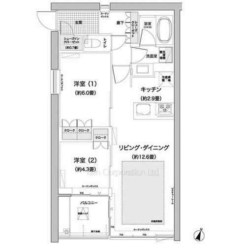 Property Blueprint /rent/tokyoapartment/search/results/170632/2016060946.html